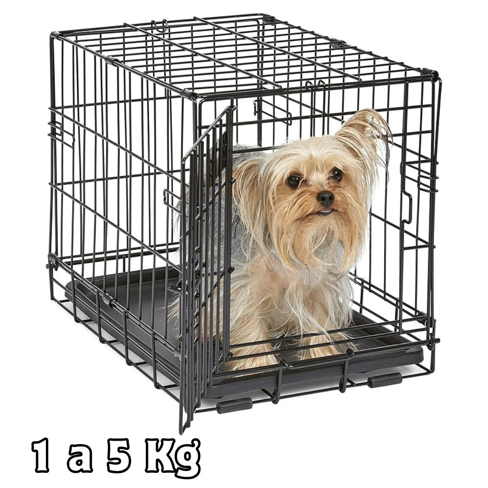 Jaula Transportadora de 18 Pulgadas para Perros de 1 a 5 Kg - Soul Pets Jaula Transportadora de 18 Pulgadas para Perros de 1 a 5 Kg - Soul Pets